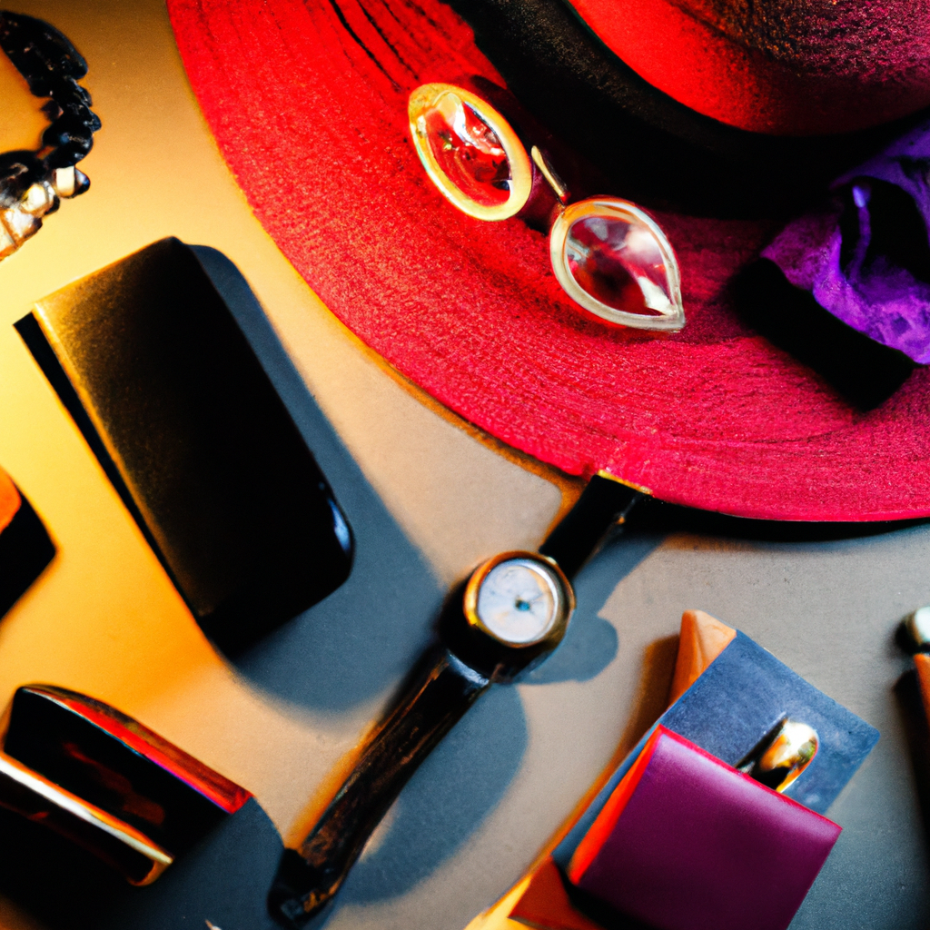 Flatlay de moda minimalista para branding