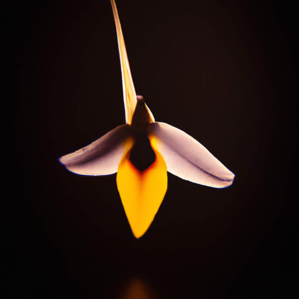 Retrato minimalista con recorte de luz